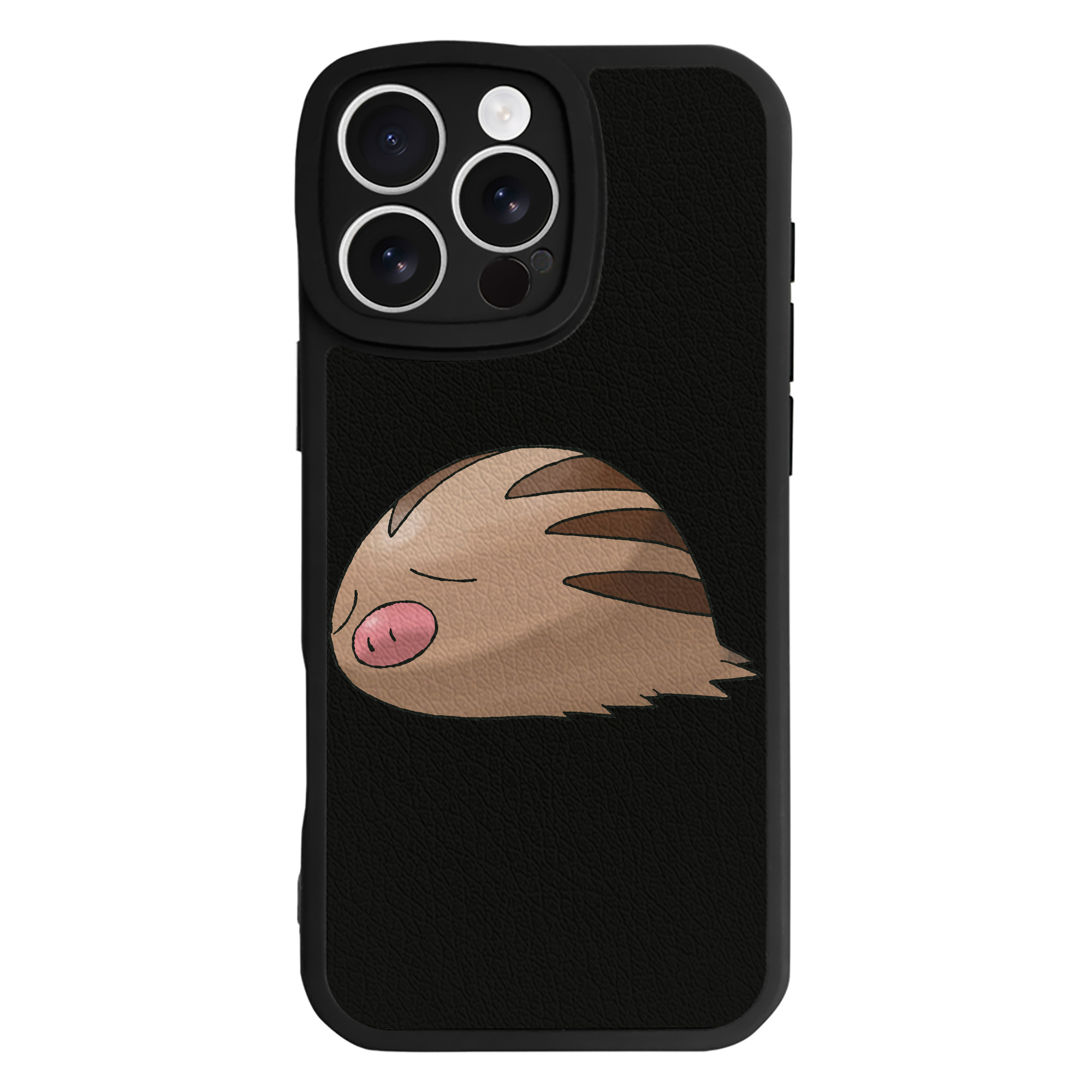 （画像用） ポケットモンスター Pokémon 【iPhone 16シリーズ対応】シリコンスマホケース（レザー調） 材質：シリコン